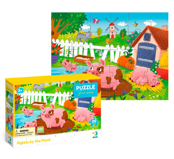 Пазл Dodo &laquo;Поросята біля ставка&raquo;, 30 елементів, 300682 00000011633 фото