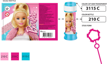 Мильні бульбашки &laquo;Barbie&raquo;, KC-0074 KC-0074 фото