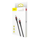 Кабель Baseus Cafule USB Cable Type-C-Type-C 3A 1m Red+Black CATKLF-G91 фото 1