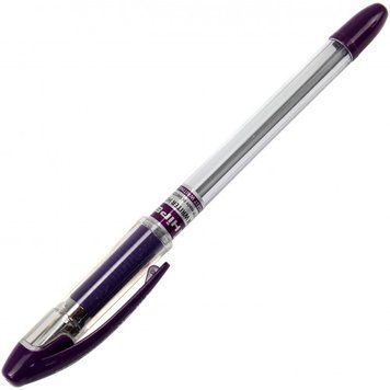 Ручка масляна кулькова Hiper &laquo;Max Writer&raquo;, 2500 м, 0,7 мм, фіолетова, HO-335 002117251 фото