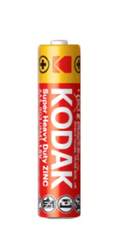 Батарейка Kodak Super Heavy Duty сольова AAA (R03) Наш97588 фото