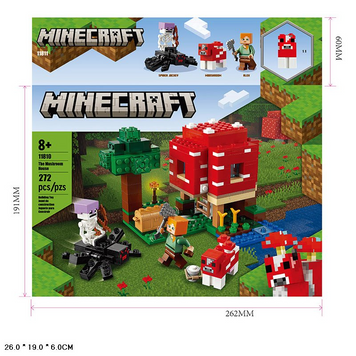 Конструктор у стилі Minecraft, 272 деталі, 11810 11810 фото