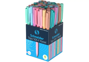 Ручка кулькова Schneider &laquo;Tops Pastel&raquo;, 0,5 мм, синя, корпус асорті S150520 фото