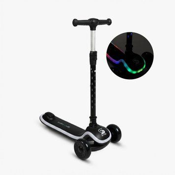 Самокат триколісний Skyper з підсвіткою платформи, колеса PU 125 мм, LS-3862-67 L 00000011330 фото
