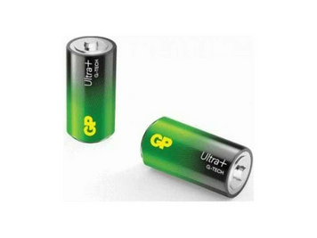 Батарейка GP Ultra Plus Alkaline лужна D (LR20), 1,5 В, 13AUP 00000007586 фото
