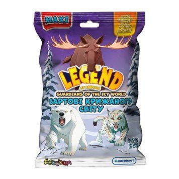 Стретч-іграшка у вигляді тварини серії LEGEND OF ANIMALS МАКСІ - ВАРТОВІ КРИЖАНОГО СВІТУ (в дисп.) 67/CN24 фото